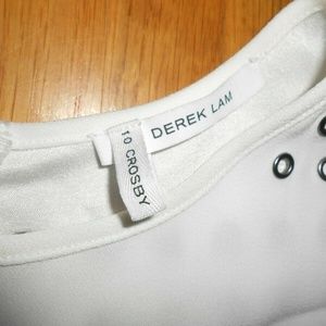 10 Crosby Derek Lam Tops - 10 Crosby Derek Lam Size Large Trapeze Top White 10 Crosby Derek Lam Tops - 10 Crosby Derek Lam Size Large Trapeze Top White